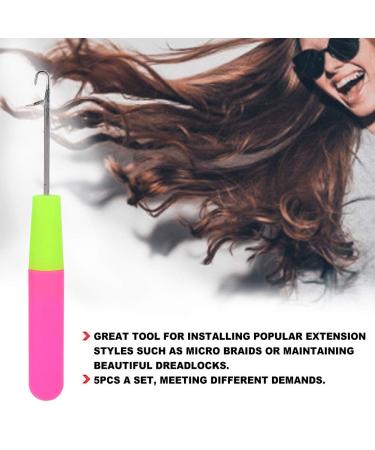 Premium Hook Tool for Lock Hook Hair Extensions | Microbead & Spring Care Installation | Sizes M & L - Buy Online on GoSupps.com