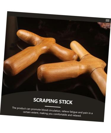 Stahad 1 STK Foot Massager | Manual Massage Balls & Wooden Acupressure Rod for Deep Tissue Relief - Buy Online on GoSupps.com