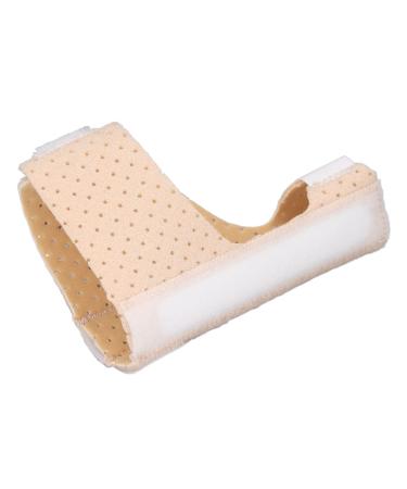 Claw Toe Straightener Hammer Toe Corrector Skin Color Reduce Stress Breathable for Feet (Left Foot)