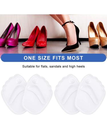 Gel Insole for High Heels - 2 PCS Self-Stick Ball of Foot Pad for Women | Shock Absorption & Pain Relief | Anti-Slip Forefoot Cushions - Buy Online on GoSupps.com