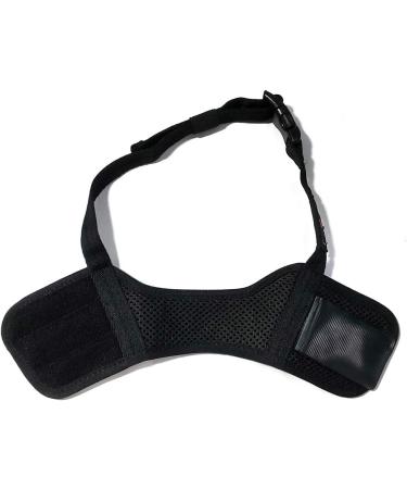 Buy Andiker Black Dog Muzzle - Adjustable Mesh Training Muzzle for Barking Biting & Chewing (Size L) | Best International Shipping - Buy Online on GoSupps.com