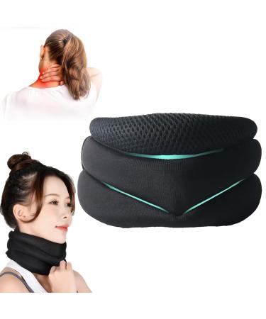 Neck Brace CerviCorrect Neck Brace for Anti Snoring Neck Stretcher for Neck Pain & Shoulder Relaxer Upgrade 3D Soft Foam Cervical Neck Collar for Gift