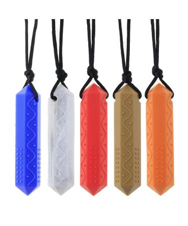 Durable and stable silicone coat chain for autistic children - chewing trailer for boys and girls - relieves ADHD - concentration and sedative tools - Buy Online on GoSupps.com