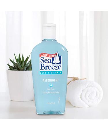 Sea Breeze Sensitive Skin Astringent 10 oz (Pack of 6) - Gentle Toner for Sensitive Skin - Buy Online on GoSupps.com