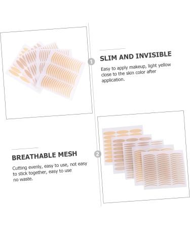 FRCOLOR 50 Sheet lace double eyelid sticker Large invisible Eyelid Tape double eye tape invisible double eyelid stickers Invisible Eye Stickers woman Makeup Tools Medical tape cover eyes - Buy Online on GoSupps.com