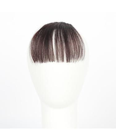 Frcolor Dark Brown Clip in Hair Bangs - High-Quality Hair Extensions for Instant Style - Buy Online on GoSupps.com