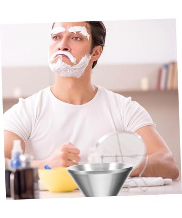 Hapinary Stainless Steel Shaving Bowl - Portable Razor Cup for Men | Durable Shaving Foam Shell & Tools - Buy Online on GoSupps.com