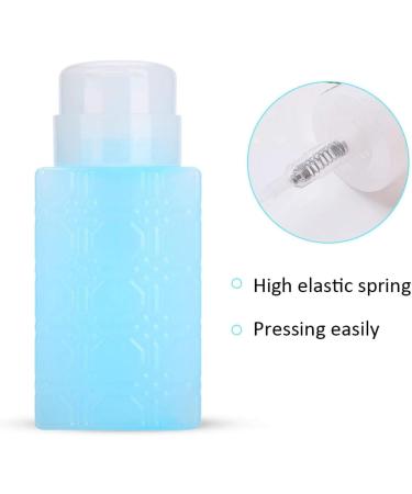 Pump Dispenser Bottle Portable Refillable Pump Dispenser Bottle Nail Art Polish Makeup Remover Lotion Container(01) - Buy Online on GoSupps.com