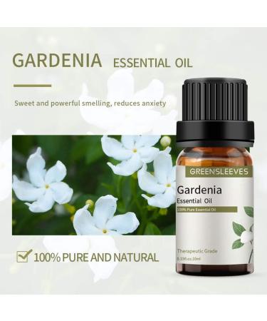 GREENSLEEVES Gardenia + Jasmine Essential Oil 10ml - Pure & Aromatic - Buy Online on GoSupps.com