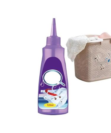 Graceful Stain Remover Active Enzyme Stain Remover 2024 New Active Enzyme Laundry Stain Remover Purple Bottle Garment Stubborn Stain Cleaner Oil Remove.