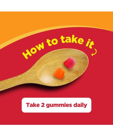 Pure Vitamin D3 2000IU Chewable Gummies for Adults - Immune & Bone Health Support - Buy Online on GoSupps.com