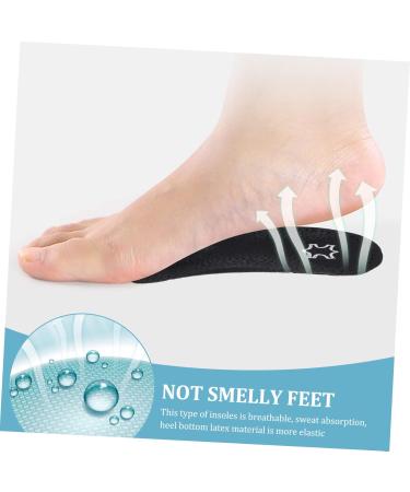 FRCOLOR Non-Slip Half Pad Arch Support Insoles - Anti-Skid Forefoot Cushions for Flatfoot & Comfort - International Shipping Available - Buy Online on GoSupps.com