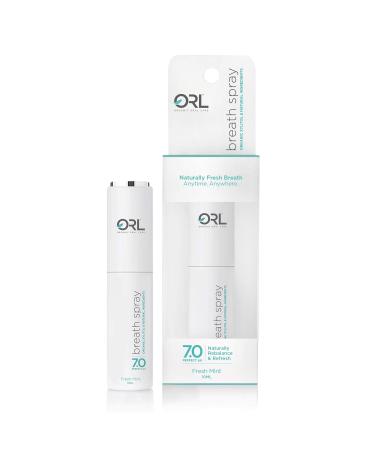 ORL Natural Breath Freshener Spray Fresh Mint 3 Pack Made in The USA Organic Xylitol Natural Fresh Breath Plant-Based Essential Oils Elevated Twist Top Alcohol-Free Fluoride-Free pH Balanced - Buy Online on GoSupps.com