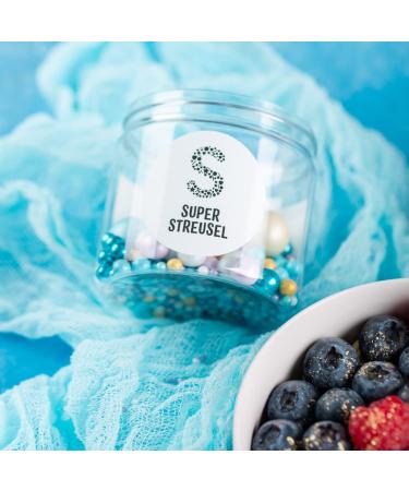 Super Sprinkle Sea Bubble XL Chocolate Balls | Edible Pearls & Sugar Decor for Cakes | 190g | Underwater & Ice World Themed Cake Decorations - Buy Online on GoSupps.com
