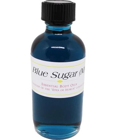Blue Sugar - Type A For Men Scented Body Oil Fragrance Regular Cap - Blue - 2 oz. - ID#25795 2 Fl Oz (Pack of 1)