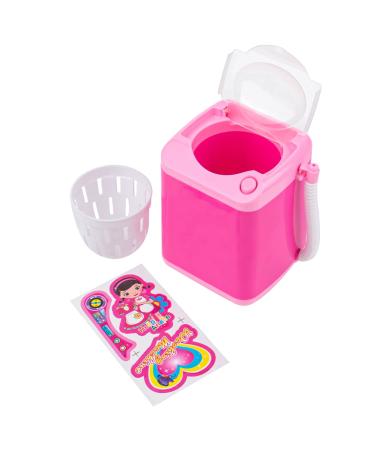 Framendino, Pink Makeup Brush Sponge Eyelash Automatic Cleaning Washing Machine Beauty Blender with Dry Bucket for Makeup Pink With Dry Bucket Pink