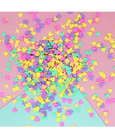 RT 100g Mixed Cute Mouse Head Polymer Clay Slices Soft Pottery Sprinkles for Slime Nail Art Decor DIY Craft Filling Accessories 5mm Y420 (Color : 9) - Buy Online on GoSupps.com