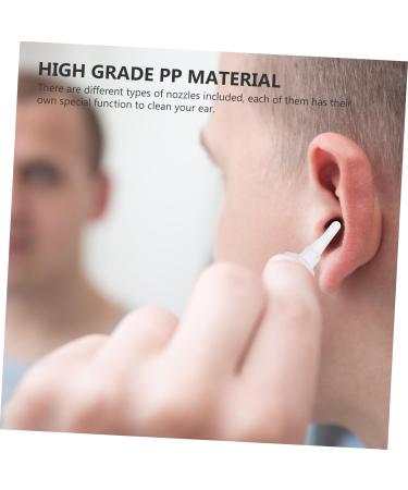 Healeved 30pcs Earwax Cleaner Nozzles Ear Washer Tips for Ear Wax Removal Compact and Easy to and Practical - Buy Online on GoSupps.com