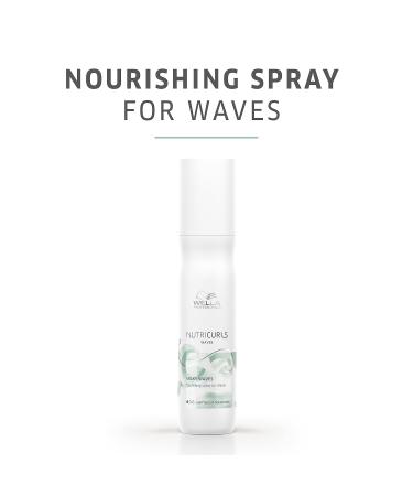 Wella Professionals Nutricurls Milky Waves| Milky Leave-In Spray for Wavy Hair| 5.07 Fl Oz - Buy Online on GoSupps.com