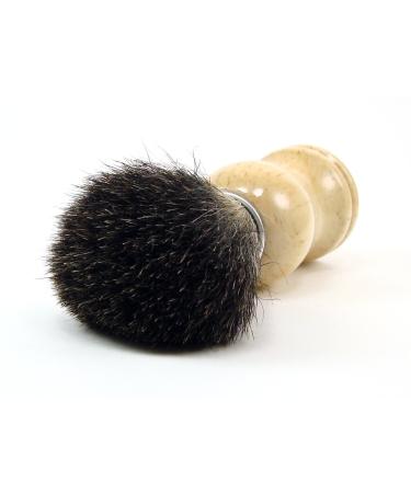 Buy Badger Shaving Brush - 100% Pure Black Badger High Density Wooden Handle | WSP - International Shipping Available - Buy Online on GoSupps.com