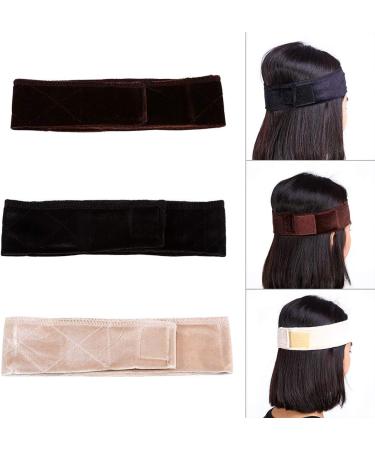 Wig Grip Band Non-Slip Wig Bands For Women Wiggery Headband Velvet Beautymisc Band Breathable Thin Head Hair Band For Headbands To Keep Wig Secured(Beige) - Buy Online on GoSupps.com