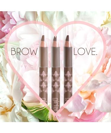 Girlactik Soft Powder Eyebrow Pencil - Deep Brow | International Shipping Available - 1.19g - Buy Online on GoSupps.com