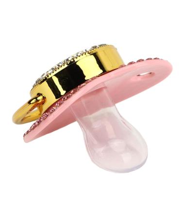 Golden Baby Pacifier for 6-18 Months - Curved Design Lightweight & Durable - Perfect for Home (Letter J) - Buy Online on GoSupps.com