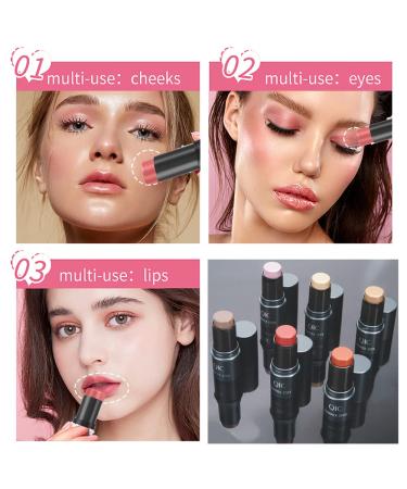 Versatile Natural Make-Up Pen - Cream Rouge Highlighter & Moisturizer for Cheeks Lips & Eyes - Perfect for Mature Skin | 6g (1 Pack) - Buy Online on GoSupps.com