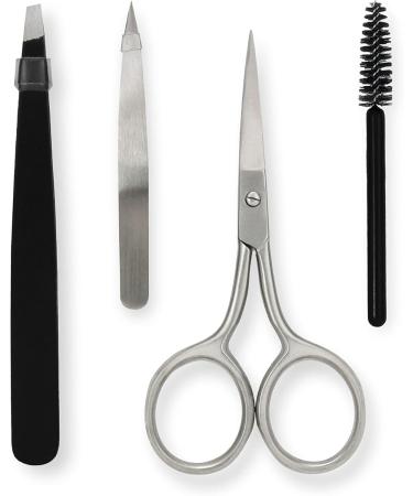 Shop Amazon Basics 4 Piece Brow Kit - Perfect Black Eyebrow Set for Flawless Brows | International Shipping Available - Buy Online on GoSupps.com