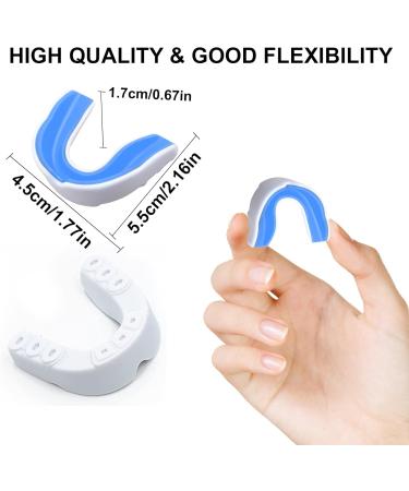 Zeukets Sport Mouthguard - 4 Piece Sports Tooth Protection with Portable Hygiene Box for Boxing Rugby Martial Arts & More - Adult & Kids - Buy Online on GoSupps.com