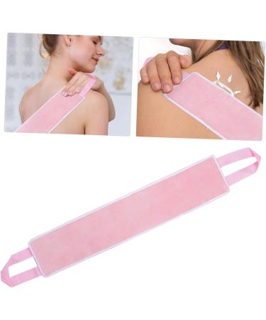 Angoily Flocking Back Strip Fake Tan Back Applicator Back Used Tanning Band Bathroom Supplies Pink Tools Back Tanning Strip Tanning Band for Back Lotion Tanning Tool Face Fiber Accessories - Buy Online on GoSupps.com