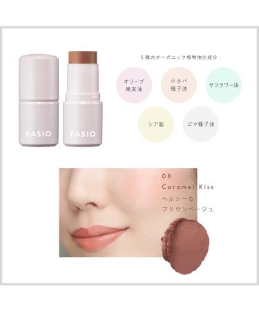 Fasio Multi Face Stick 4g 08 Caramel Kiss - Buy Online on GoSupps.com