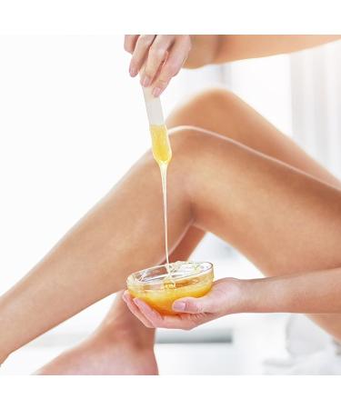 LUOCAI Wooden Eyebrow Waxing Applicator Sticks 200 Pcs - Small Spatulas for Face & Eyebrows Hair Removal - Buy Online on GoSupps.com