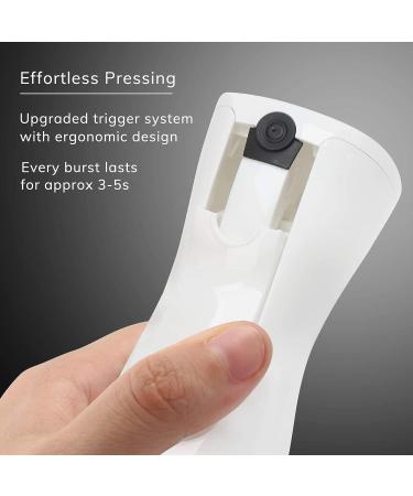 HUGE FUN Empty Continuous Ultra Fine Mister Water Spray Bottle - 6.8 oz (200ml) Green for Hair Styling, Plant Care, Cleaning Solutions, Gardening - Buy Online on GoSupps.com