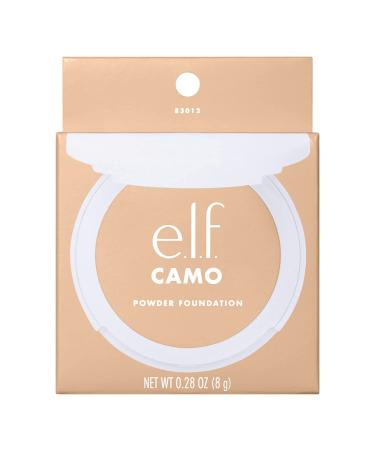 e.l.f. Camo Powder Foundation Light 210 N - Primer-Infused Long-Lasting Coverage (0.28 oz) - Buy Online on GoSupps.com
