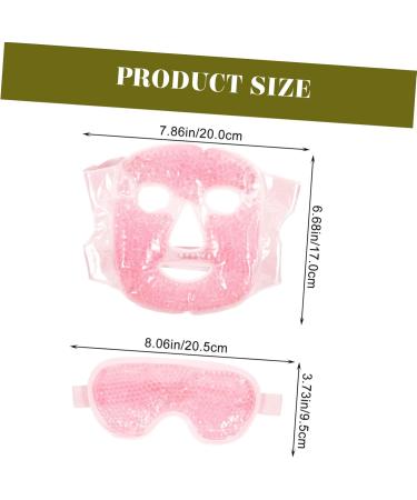 BESPORTBLE Hot Compress Masks 5 Sets Beauty Eye Puffiness Bags Sleep Cold Compress Puffy Gel Ice Cooling for Facial Hot and Cold Ice Pink Facial Cooling Masks - Buy Online on GoSupps.com