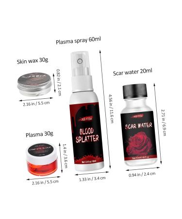 Buy 3 Sets Scar Wax for Realistic Special Effects | Fake Blood & Halloween Makeup Decor - Buy Online on GoSupps.com