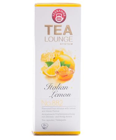 Buy Tealounge Mediterranean Duo - Italian Lemon & Mediterranean Peach Fruit Tea Capsules (40g) - Pack of 2 - International Shipping Available - Buy Online on GoSupps.com