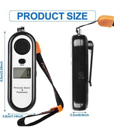 Preferred 3D Pedometer with Large LCD Display - Accurate Step Counter for Walking & Sports - Ideal for Women & Kids - Includes Lanyard - Buy Online on GoSupps.com