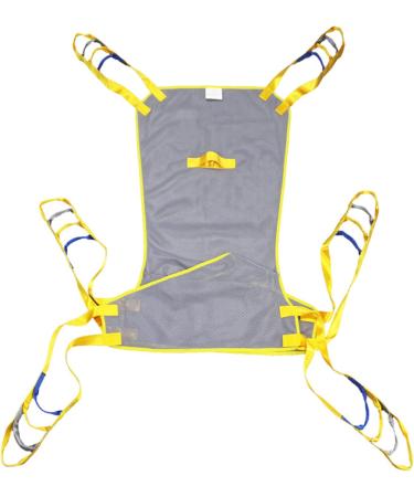 Premium Patient Lift Toilet Carrier - Cushioned Strap & Headrest for Disabled & Elderly - Large Shower Belt - International Shipping Available - Buy Online on GoSupps.com