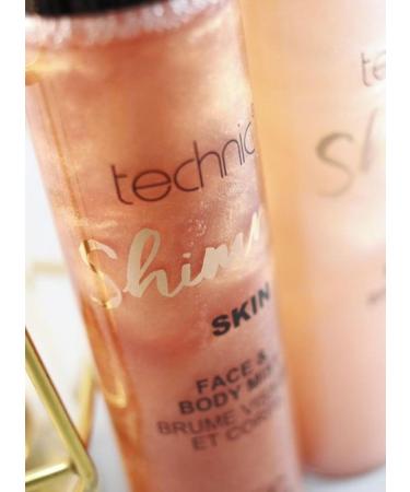 Technic Shimmer Skin Face & Body Mist - Buy Online on GoSupps.com