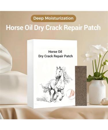Horse Oil Dry Crack Repair Patch foot cream for dry cracked heels and feet Horse Oil foot balm repairing cream for knees elbows and hands Hands - Buy Online on GoSupps.com