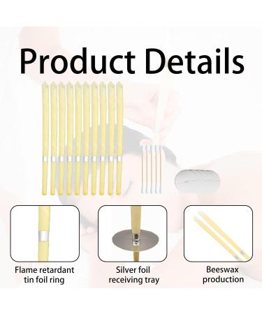 20 PCS Candles Wax Removal Ear Candles for Wax Removal 100% Non-Toxic Ear Wax Removal Candle for Ear Cleaning - Buy Online on GoSupps.com
