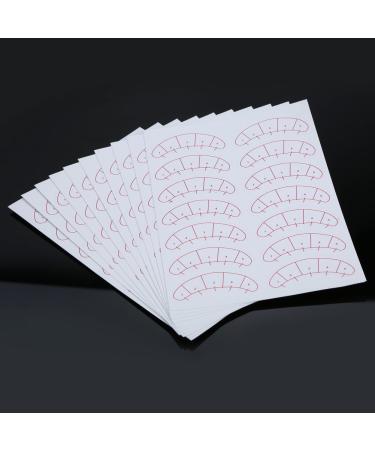 140PCS Eyelash Extension Glue Stickers - Positioning Pads & Patches for Perfect Isolation | Premium Tools for Professional Lash Artists - Buy Online on GoSupps.com