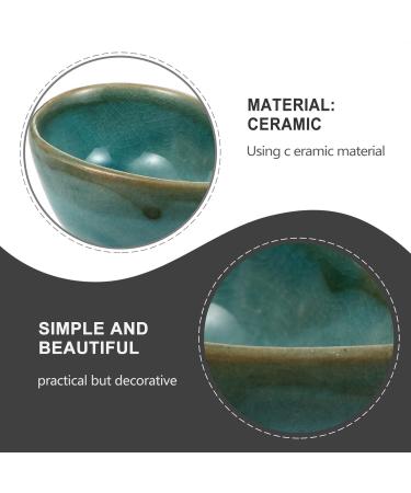 KALLORY Essential Oil Mixing Dish - Ceramic Spa Bowl for Facial Masks & Aroma Oils | Blue - Buy Online on GoSupps.com