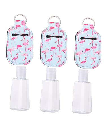 Buy Housoutil 9 Sets Refillable Travel Size Cosmetic Hand Soap Bottles | Keychain Suction Cup Design | 30ml Empty Clamshell Bottles with Transparent Lid - Buy Online on GoSupps.com