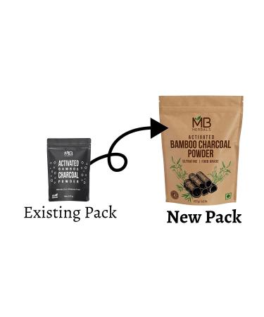 MB Herbals Activated Charcoal Powder 8 oz - Food Grade Bamboo Charcoal | Skin & Hair Detox | Toothpowder Ingredient - Buy Online on GoSupps.com