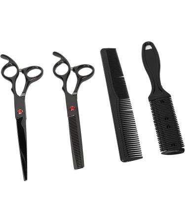 Hair Cutting Scissors Set with Straight Shear and Thinning Shear for Home Salon Barber - Buy Online on GoSupps.com
