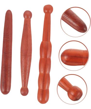 Solustre 9 STK Acupressure Stick & Neck Massage Device | Thai Massage Tools | Hand Massager & Acupuncture Deep Tissue Relief - Buy Online on GoSupps.com
