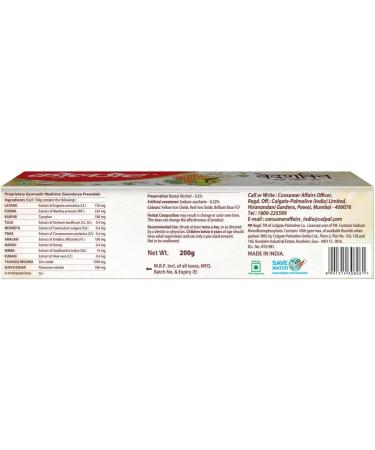 Colgate Swarna Vedshakti Toothpaste 200g - Pack of 3 | Natural Ayurvedic Formula - Buy Online on GoSupps.com